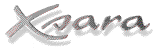 Xsara logo - grey on white