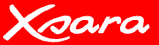 Xsara logo - whire on red